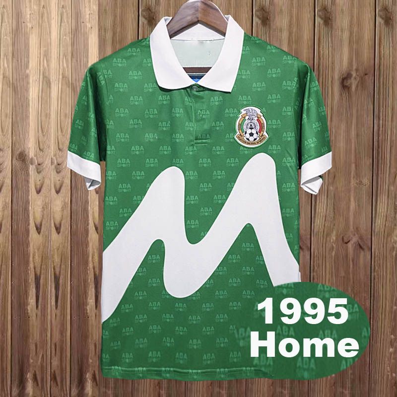 Maillot De Football Rétro Équipe Du Mexique 1996-1998 - Extérieur - Taille M - Occasion