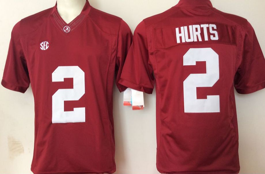 2 jalen hurts red jersey