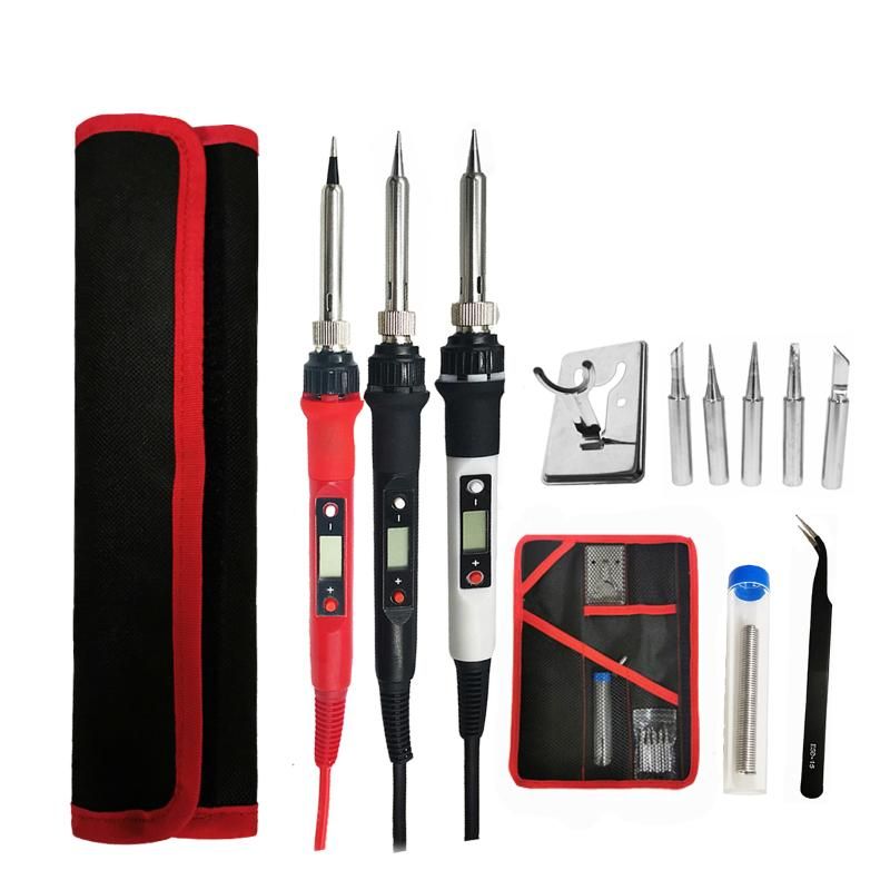 Compra Accesorios Para Herramientas De Potencia De Mano 80W DIGITAL Soldadura  Eléctrica Hierro 220V 110V Temperatura Ajustable LCD LCD Soldadura Kit De  Soldadura Consejos 60W / 8 Barato | Entrega Rápida Y