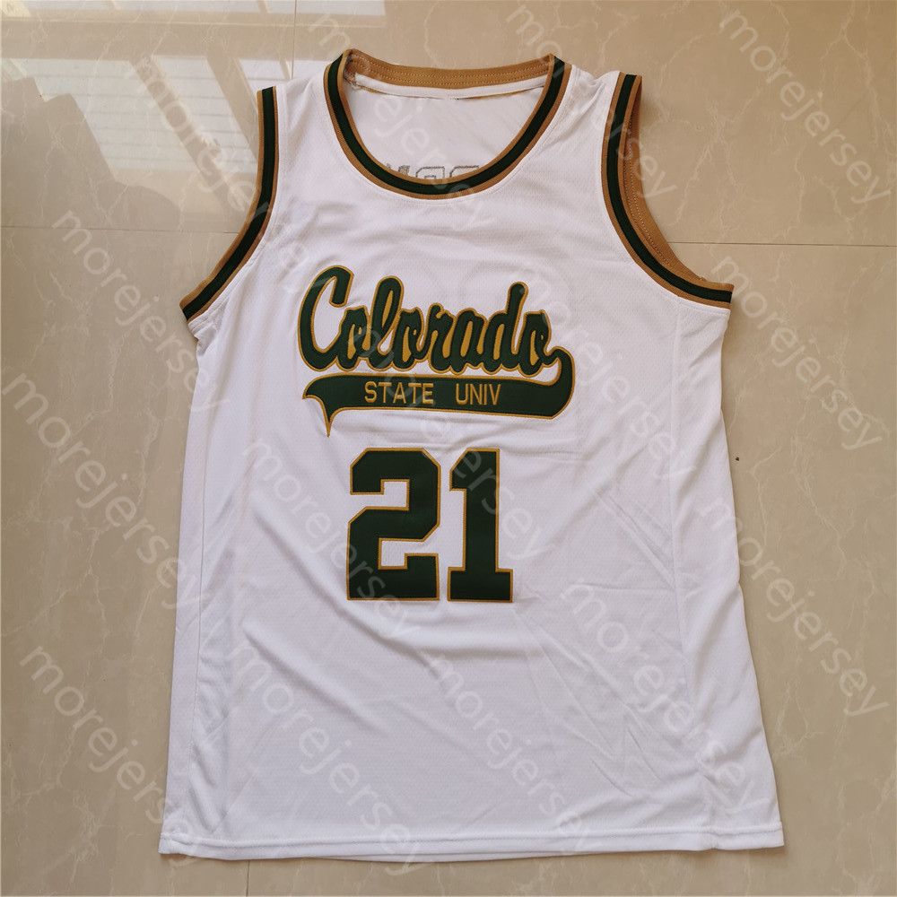 Custom Colorado State Basketball Jersey NCAA College Isaiah Stevens Nico  Carvacho David Roddy Adam Thistlewood Kendle Moore From Morejersey, $22.04