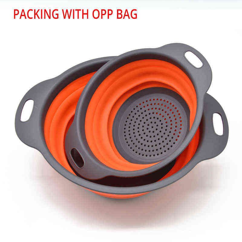 Orange Opp-Tasche