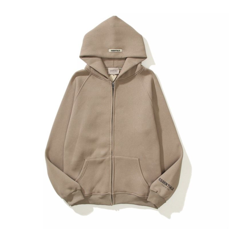 fear of god everyday full zip moletom com capuz