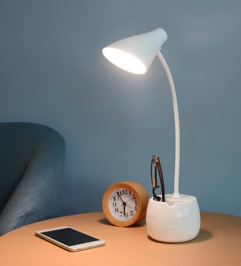 Desk Lamp Led 3 Levels Brightness Rechargeable Table Phone Holder Base College Dorm Reading For Study Lamps Bulb Type Best Quality And Est Dhgate Com Desk Lamp Led 3 Levels Brightness, Which Is The Best Rechargeable Table Lamp