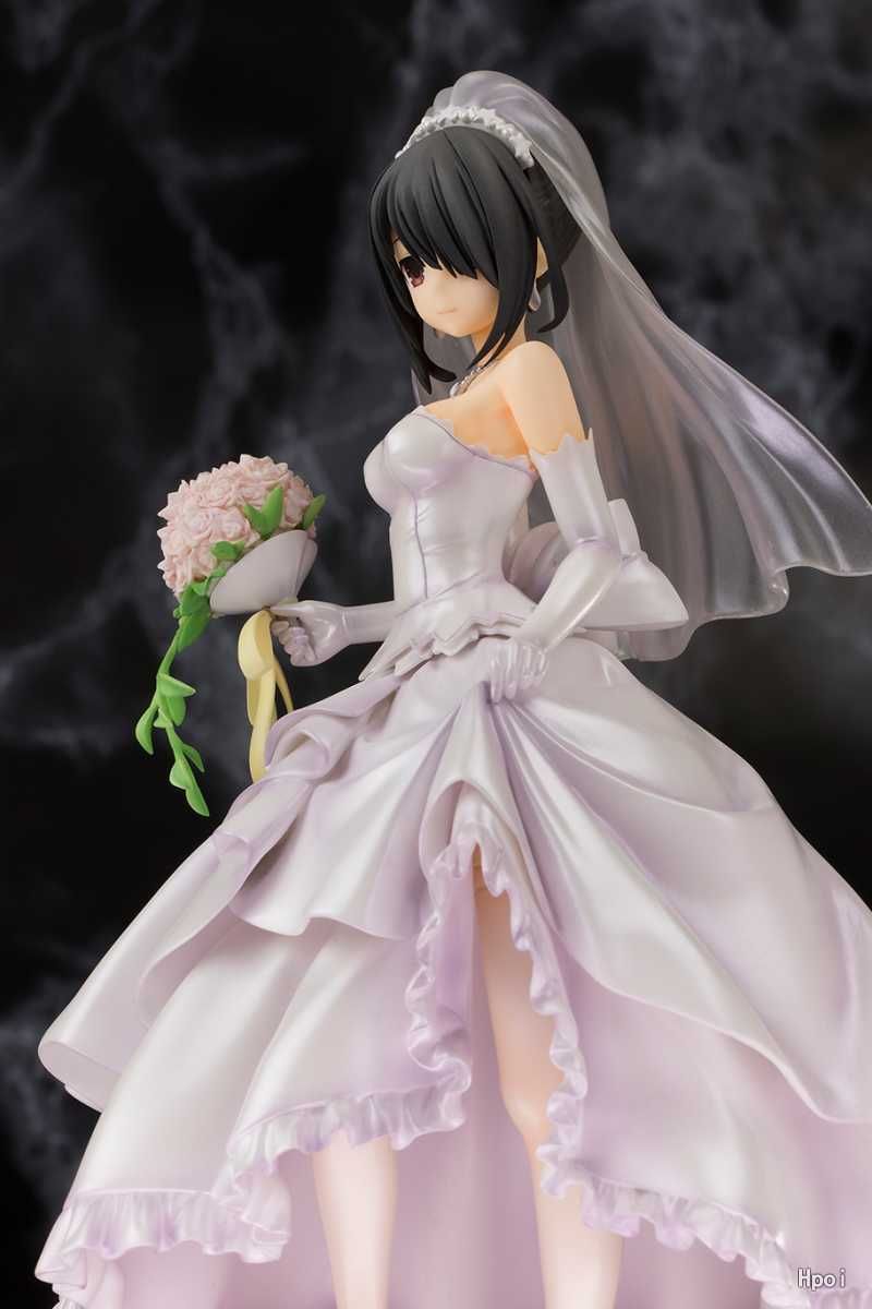 Fecha de un vestido de novia de anime de anime sexy kurumi tokisaki. Figura para adultos japoneses Figura de acción de PVC Toys Toys Regalo Q0722 Fecha de un vestido de novia de anime de anime sexy kurumi tokisaki. Figura para adultos japoneses Figura de acción de PVC Toys Toys Regalo Q0722