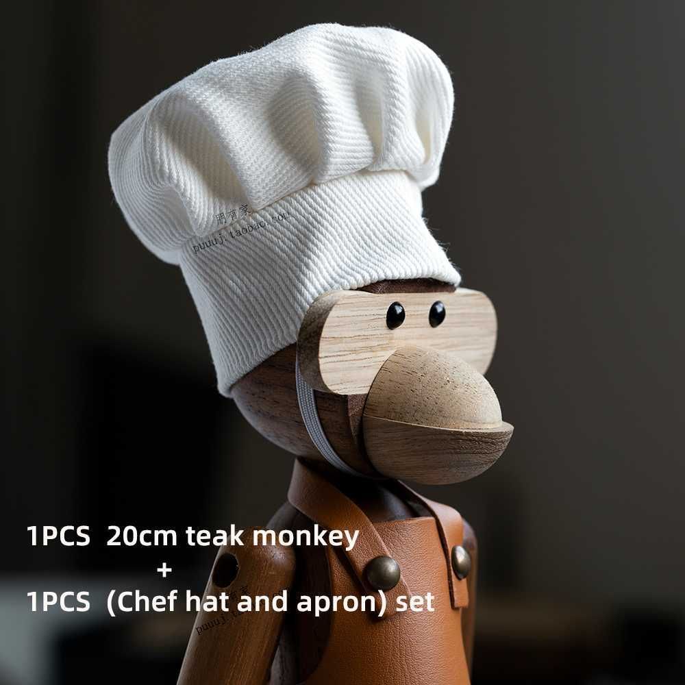 20cm Monkey Chef