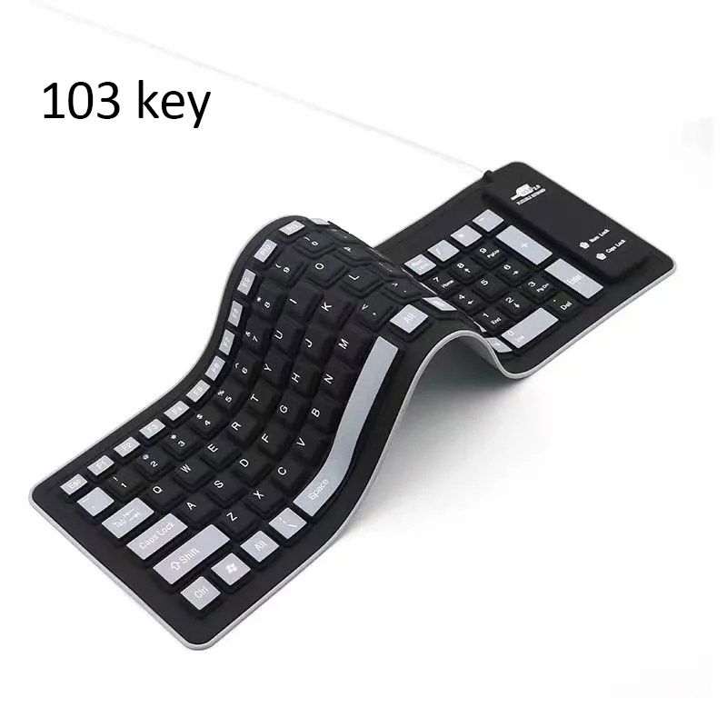 103 Key Black white