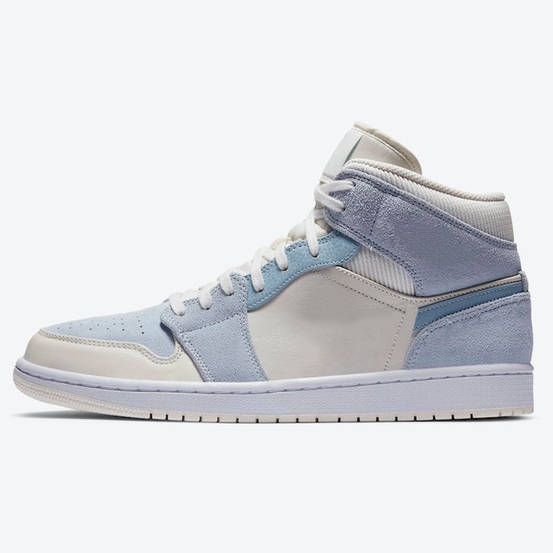 New 1s Mens Basketball Shoes Jumpman 1 High OG Mid Light Smoke Grey Black  Mushroom Royal Toe UNC Patent Women Sports Sneakers From Champion_shoe,  $47.24 | DHgate.Com