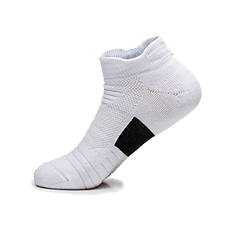 white with short sock