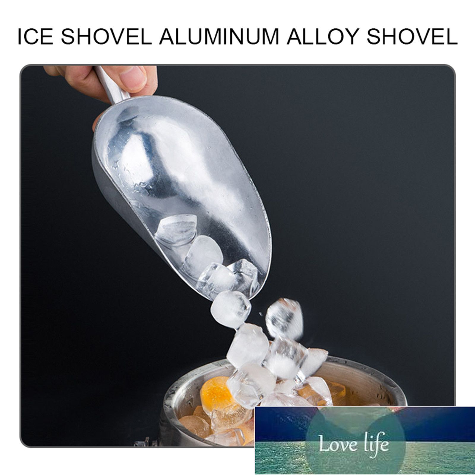 Ice Scoops Aluminum Alloy Shovel for Ice Grain Coffee Beans Scoops Ice  Scraper