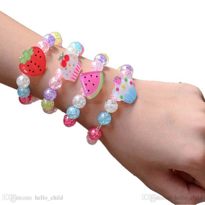 Pulsera de Joyas para niños Accesorios niños para Pulseras de flores Princess