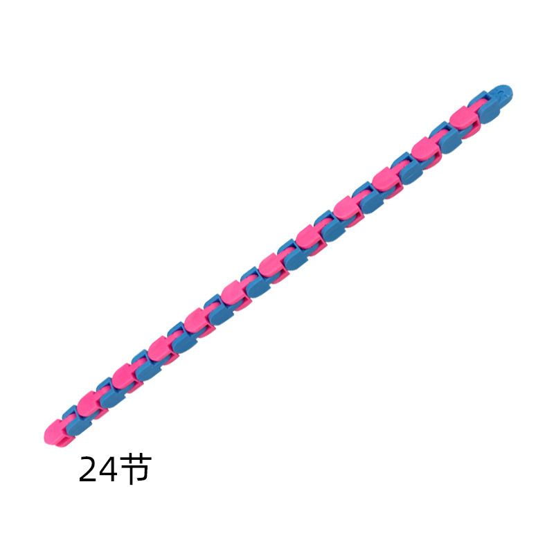 24 Link Chain (pink Blue)