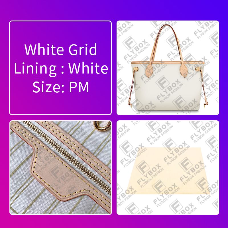 PM 29 CM White Grid / White