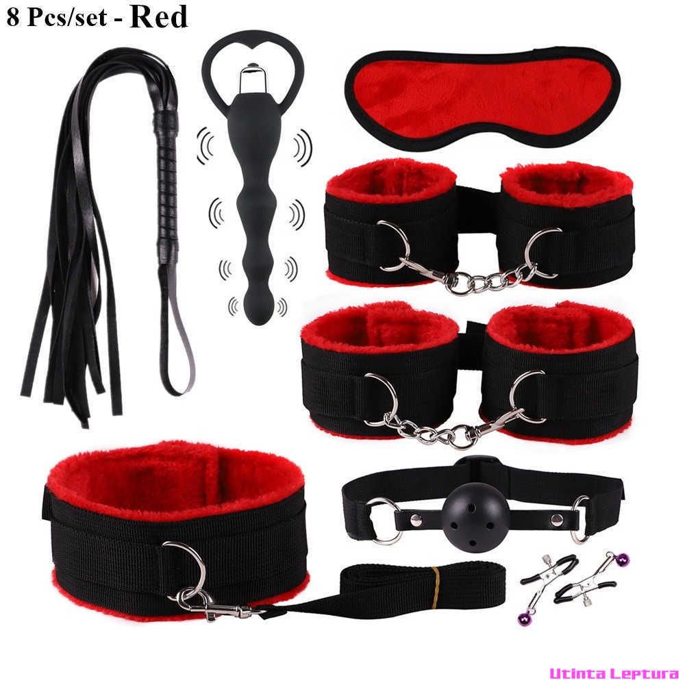 8 pezzi set rosso