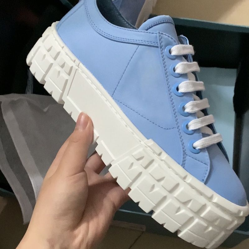 2021 Vrouwen Wiel Cassetta Platform Platte Sneakers Stof Runner Trainers  Lage Top Casual Schoenen Canvas Dikke Lace Up Stitching Lerren Trainer 261  Van Heatshoes, 54,62 € |DHgate