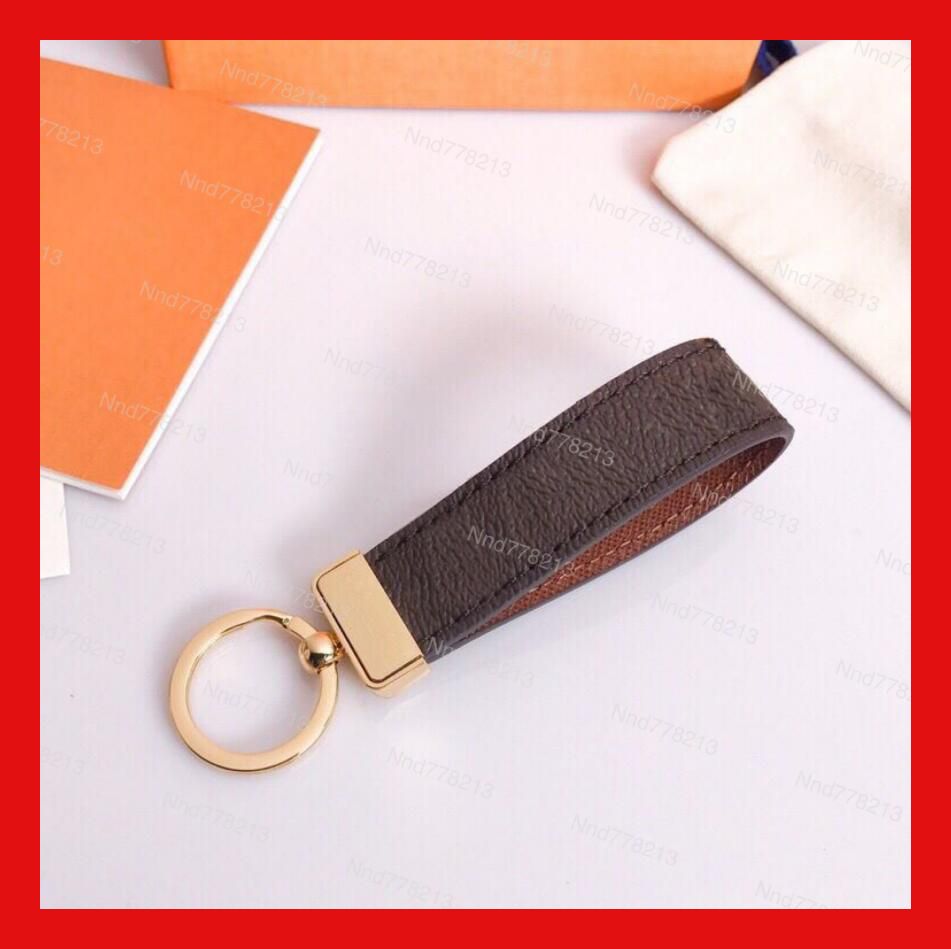 Luxury Designer Long Keychain Car Key Ring Mens And Womens Fixed