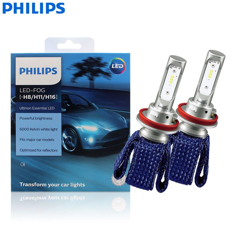 Philips H7 LED H4 H8 H11 H16 9005 9006 9012 HIR2 HB3 HB4 Ultinon