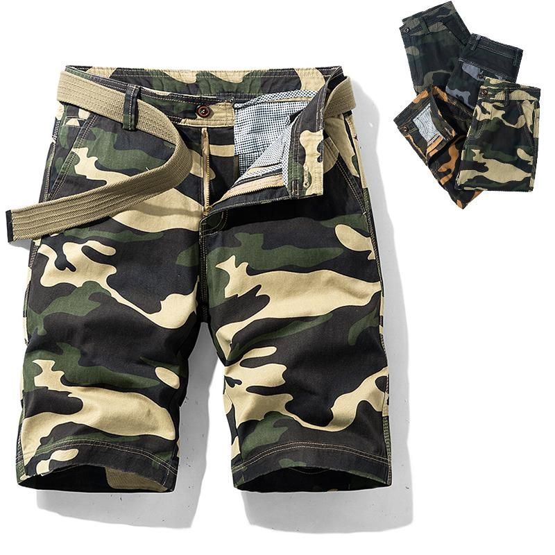 Pantalones cortos para hombres hombres verano múltiples bolsillos trabajo  casual 100% algodón para hombre pantalones cortos pantalones pantalones  moda ropa masculina 2022 Desde choxxxcomb, 17,65 € | DHgate Móvil