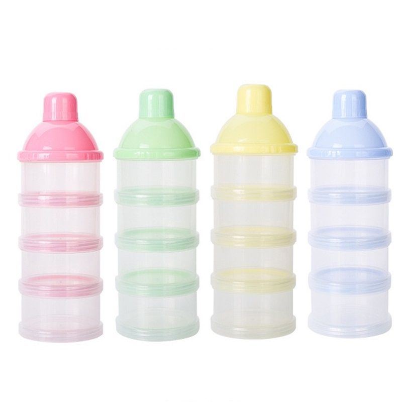 Infant Baby Kid Milk Powder Dispenser Formula Milk Container Storage Feeding Box 