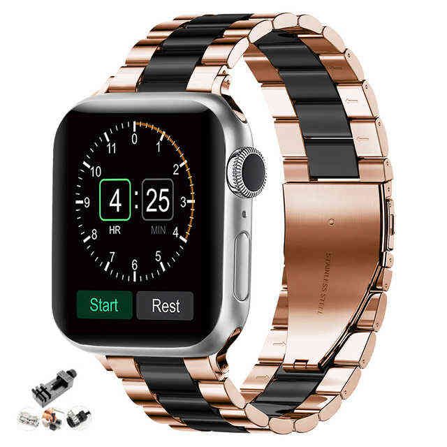 Rose Gold Black1-pour 38mm ou 40mm