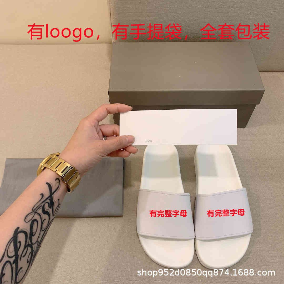 Compre Zapatillas B Family Paris Show Sueer Nueva Letra One Line Playa  Sandalias Pareja Zapatillas Zlytame A 41,86 € Del Names_co | Es.Dhgate.Com