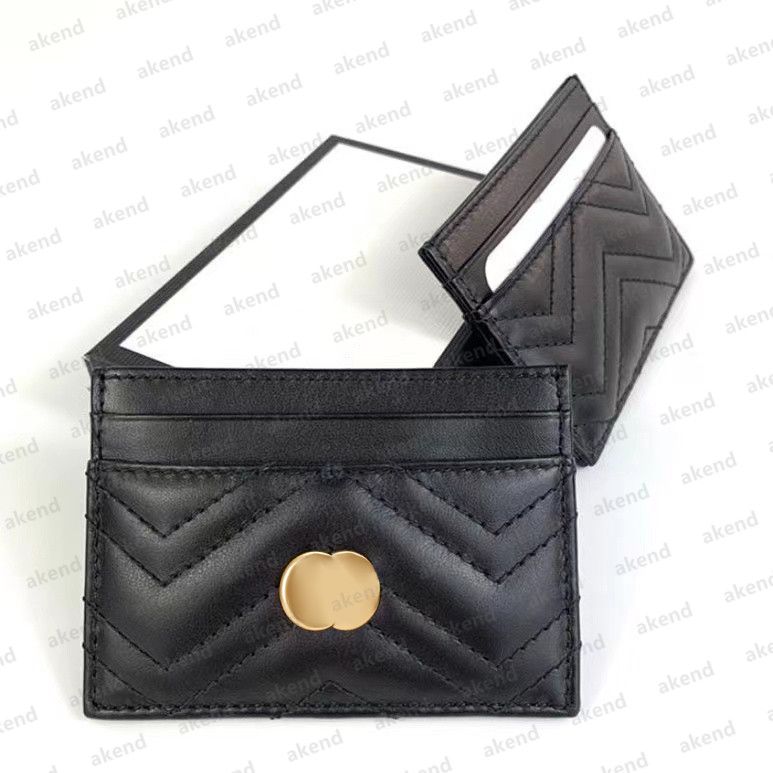 Luxury Designer Top Quality Soft Card Holder Genuine Leather Marmont G Purse  Fashion Y Womens Men Purses Mens Key Ring Credit Coin Mini Wallet Bag Charm  Brown Canvas From Akend, $14.01