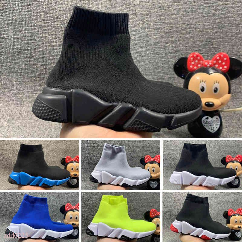 Groothandel verkopen 2021 kinderen Kid Sok Schoenen Vetements Crew Sok  Runner Trainers Schoenen Kinderschoenen Hight Top