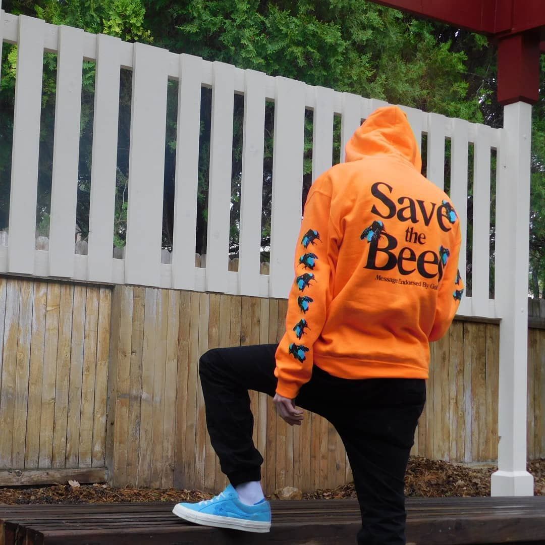golf wang moletom com capuz save the bees