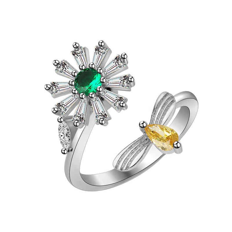 Platinum Gold Green Diamond