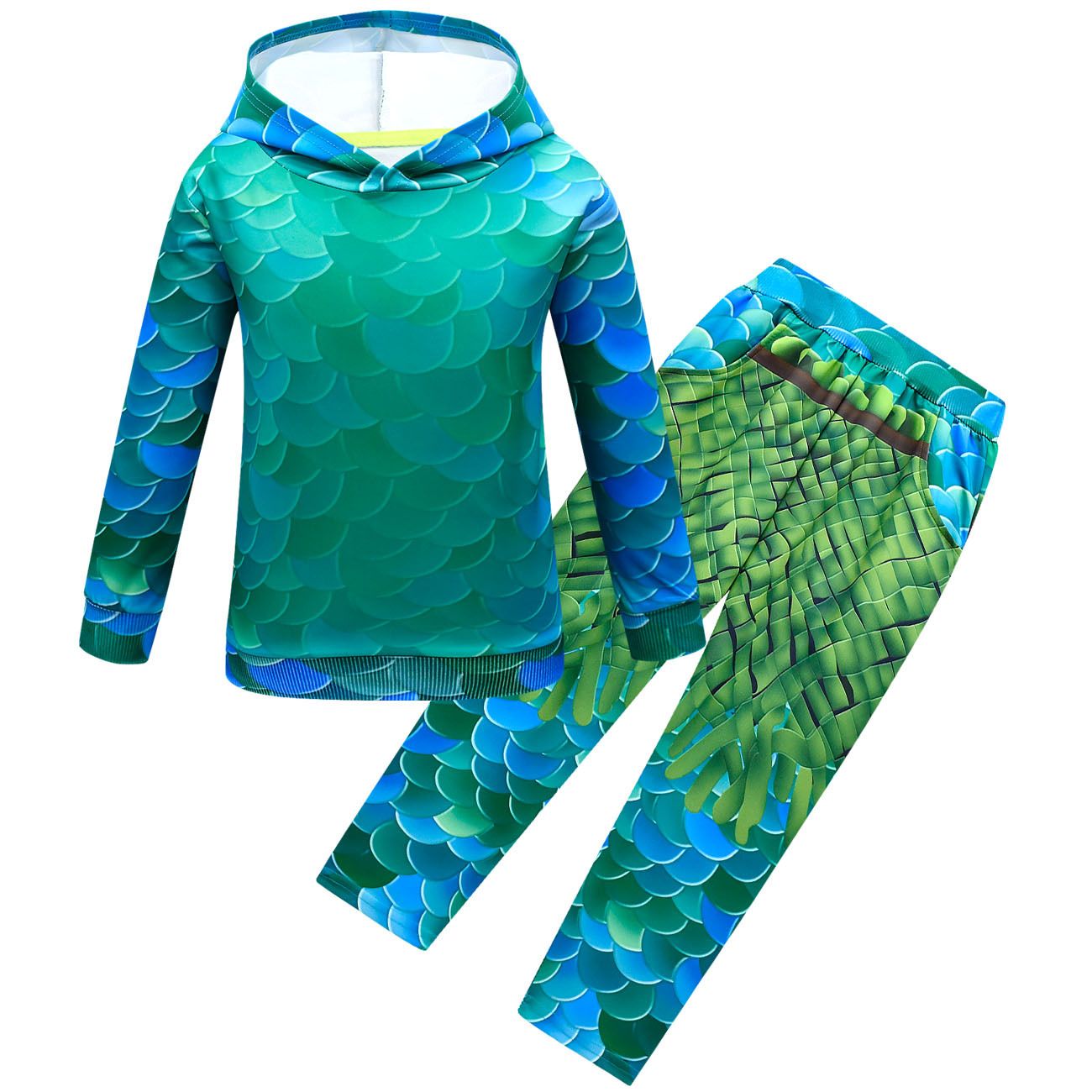 Compra 2 Unids Conjuntos De Ropa Luca Cosplay Pescado Monstruo Costume Boy  Sweater Hoodie + Pantalones Traje De Ocio Para Niños 1798 Barato | Entrega  Rápida Y Calidad | DHgate Spain \u0026 Mexico