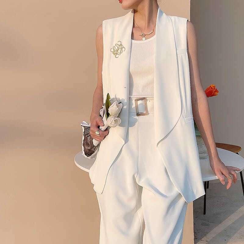 h&m womens suit vest
