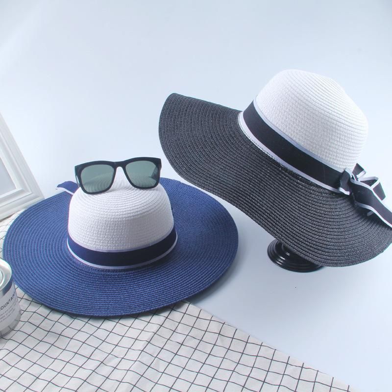 Women Womail Hat Straw Cap Spring Summer Sunshade Lace Bow Wide Brim Straw Hat Women Womail Hat Straw Cap Spring Summer Sunshade Lace Bow Wide Brim Straw Hat