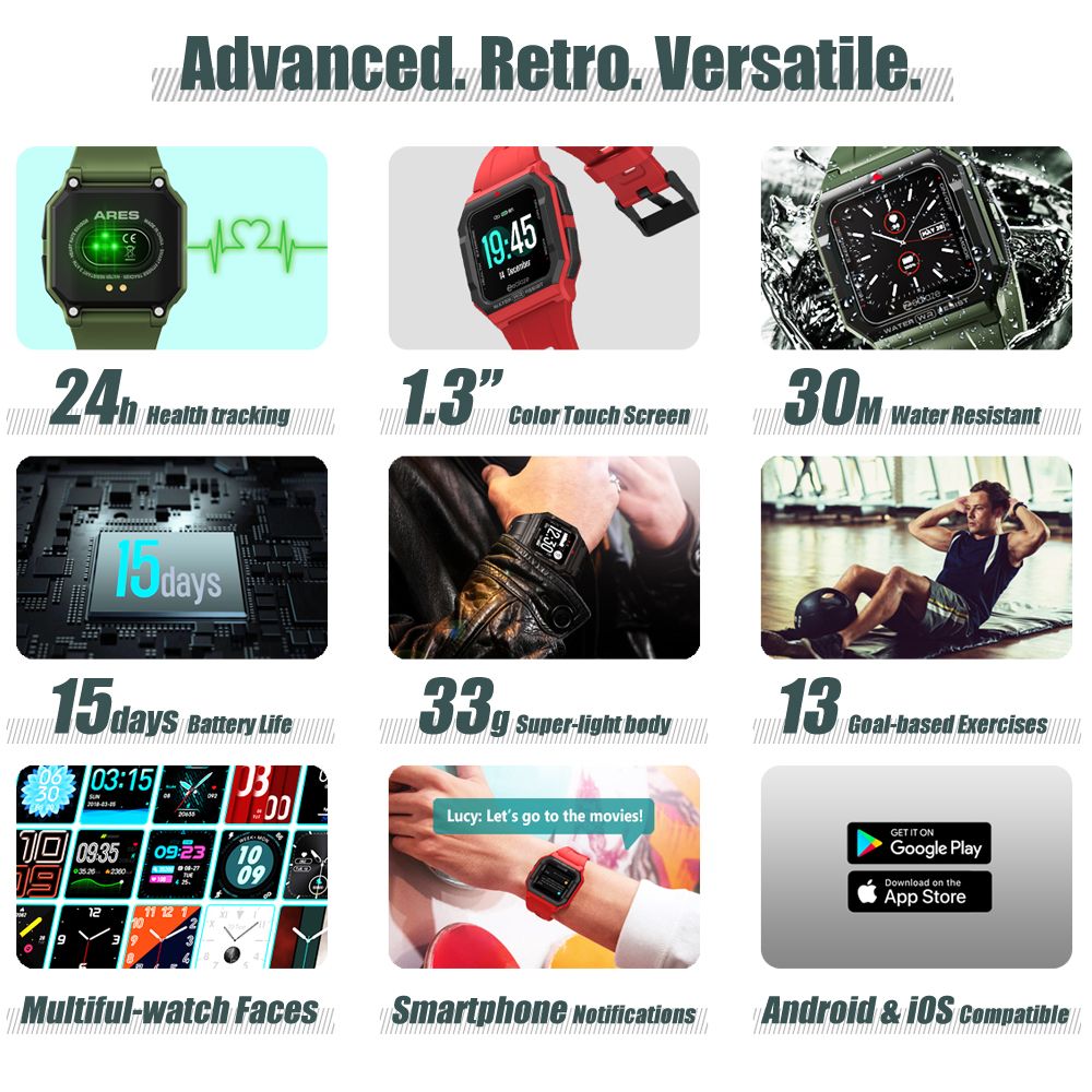 watch face zeblaze ares