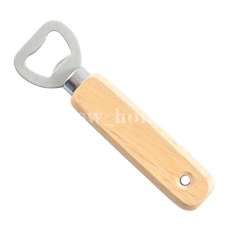 Wood Handle Beer Bottle Opener