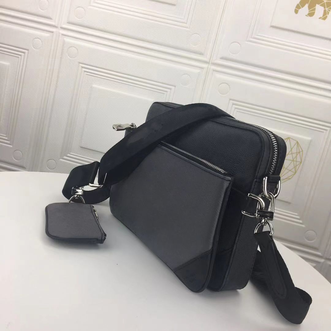 High Quality Designer TRIO Messenger Bag Eclipse Reverse Canvas Mens  Crossbody Set Fashion Leather Man Shoulder Bags With 9502096 From Fq2v,  $72.33