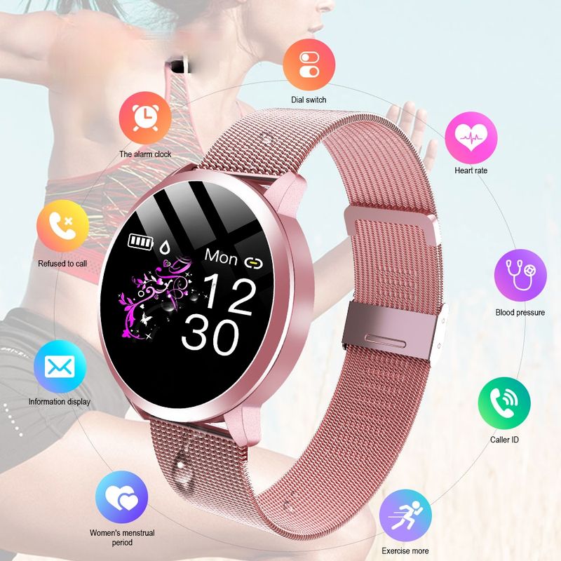 Fornitura Allingrosso Q8 OLED Bluetooth Smart Watch Acciaio Inossidabile  Impermeabile Dispositivo Indossabile SmartWatch Orologio Da Polso Uomo  Donna Beach Tracker Da Yunshankejifs, 28,5 € | It.Dhgate.Com