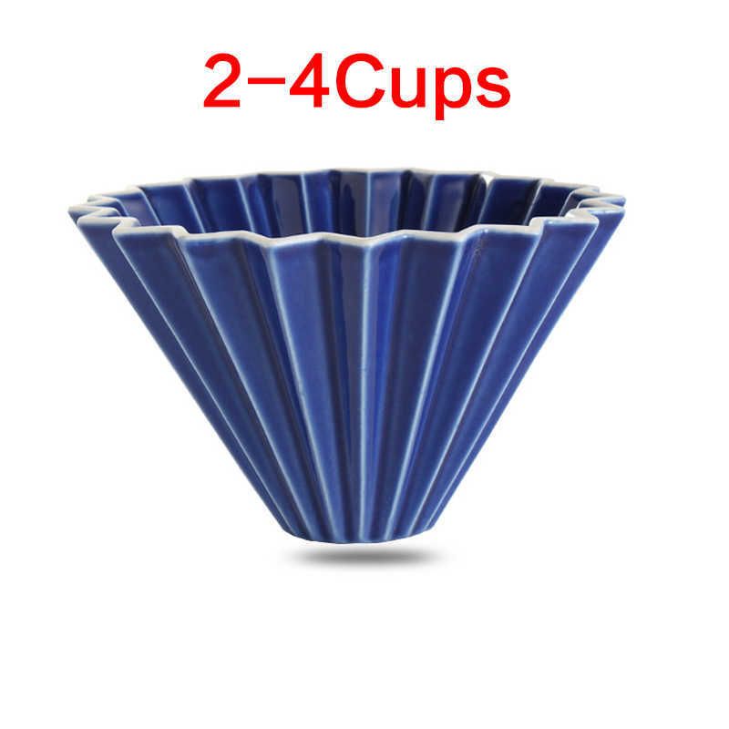 2-4 tasses bleu foncé