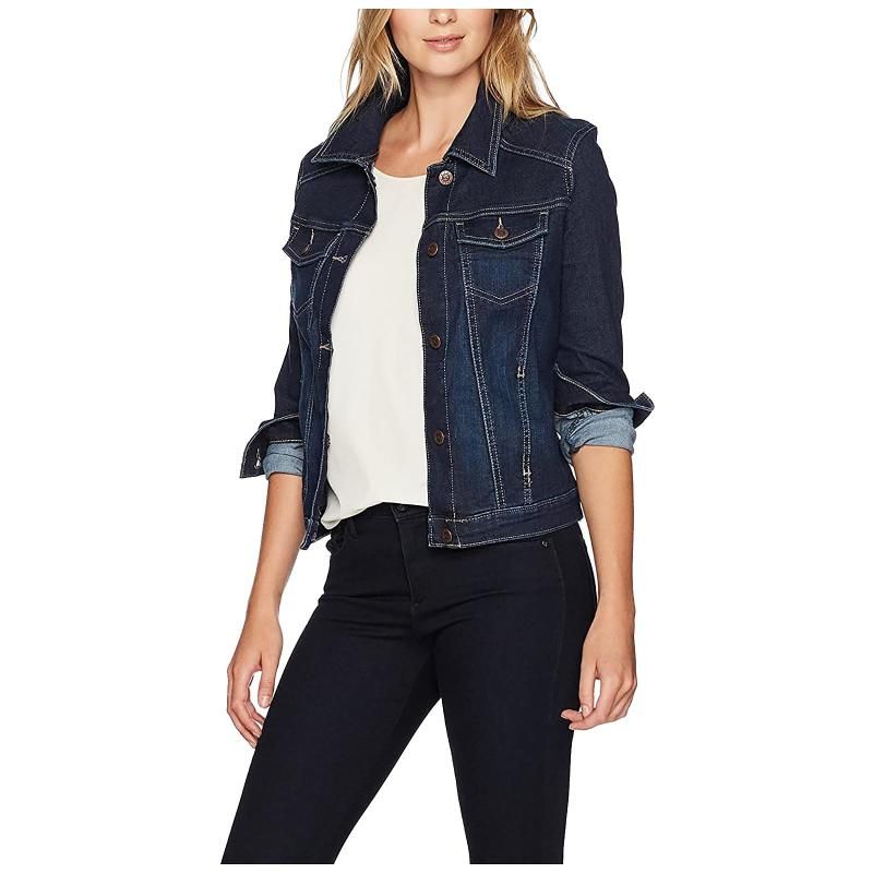 Jeans Jacket Women 2021 Classic Denim 