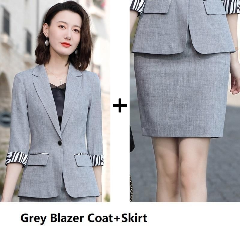 Grey Skirtsuits