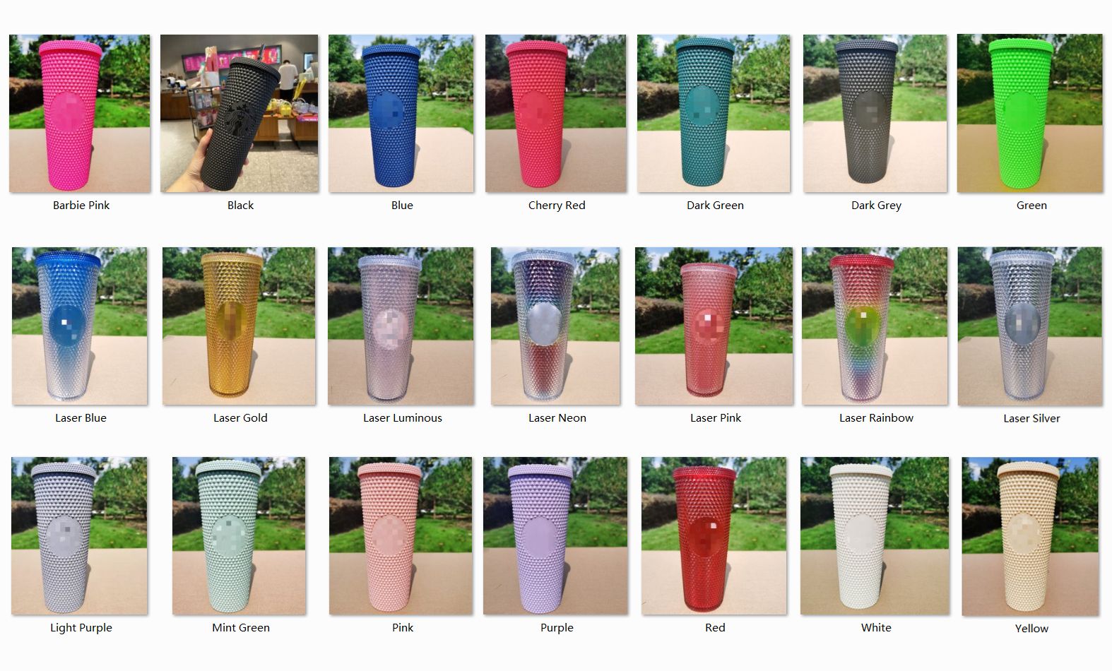 Compra 2022 Starbucks Doble Barbie Pink Durian Láser Copa De Paja Tumblers  Sirena Plástico Plastico Agua Café Cafetas Taza De Regalo H1005 Barato |  Entrega Rápida Y Calidad | Es.Dhgate