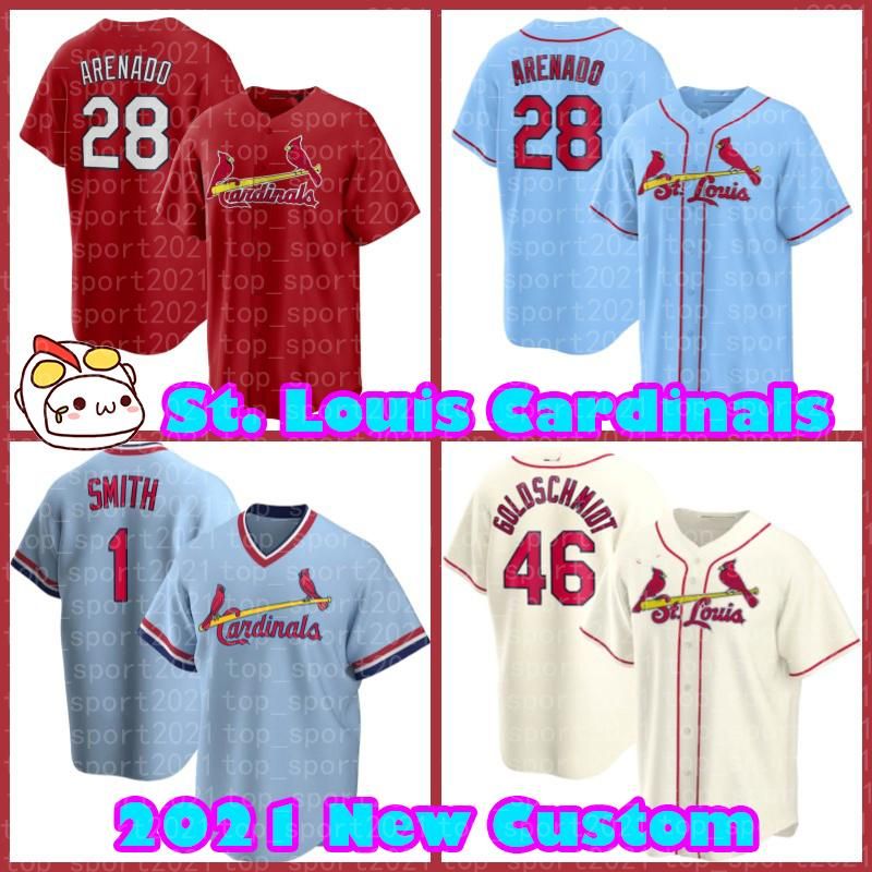 2021 Cardinal Jerseys St. 28 Nolan Arenado Louis Jerseys Baseball 4