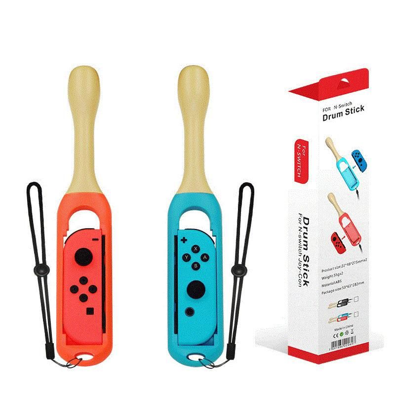Game Controllers & Joysticks Drum Stick For Switch Nintendoswitch Joy Con Handle Console Accessories Controller Grips Joy-Con Case