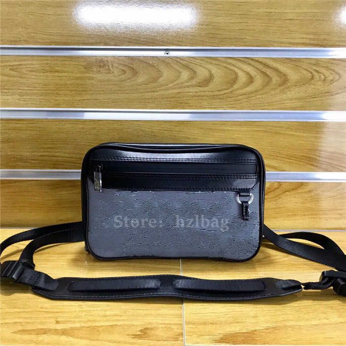 Compra Mensajero Expandible Bolso Para Hombre Gris Negro Bolso Textil Con  Etiqueta De Color Arco Iris Metálico Bolso De Cuerpo Cruzado M55698 Barato  | Entrega Rápida Y Calidad | Es.Dhgate