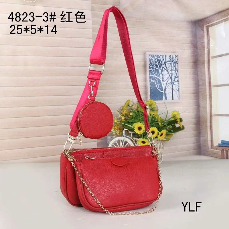 Brand 22SS High Quality Women Favorite Day Packs Leather Handbags Multi  Accessories Purses Brown Flower Mini Pochette Cross B178o From Gbbhj,  $21.93