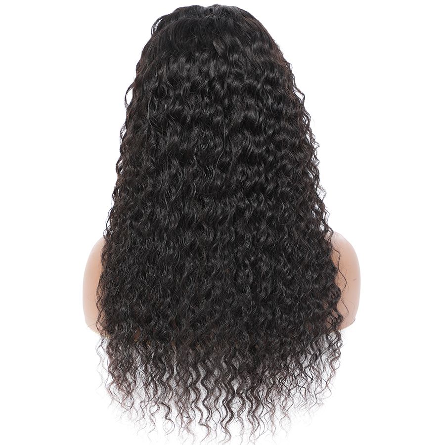 Deep Wave Wig-Human Hair Wig-12 Inches