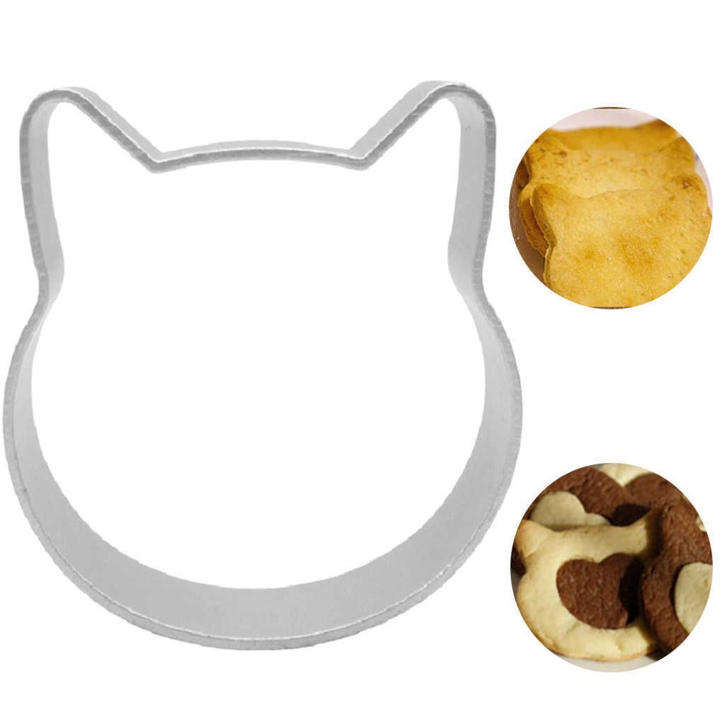 Acheter Animal Chat Forme De Chat Biscuits Moules De Moules De Moulage En Alliage Daluminium Moule De Moules De Sucre De Sucre De Sucre Pour Sop Gateau Decor Boite Y0712 De 2 26