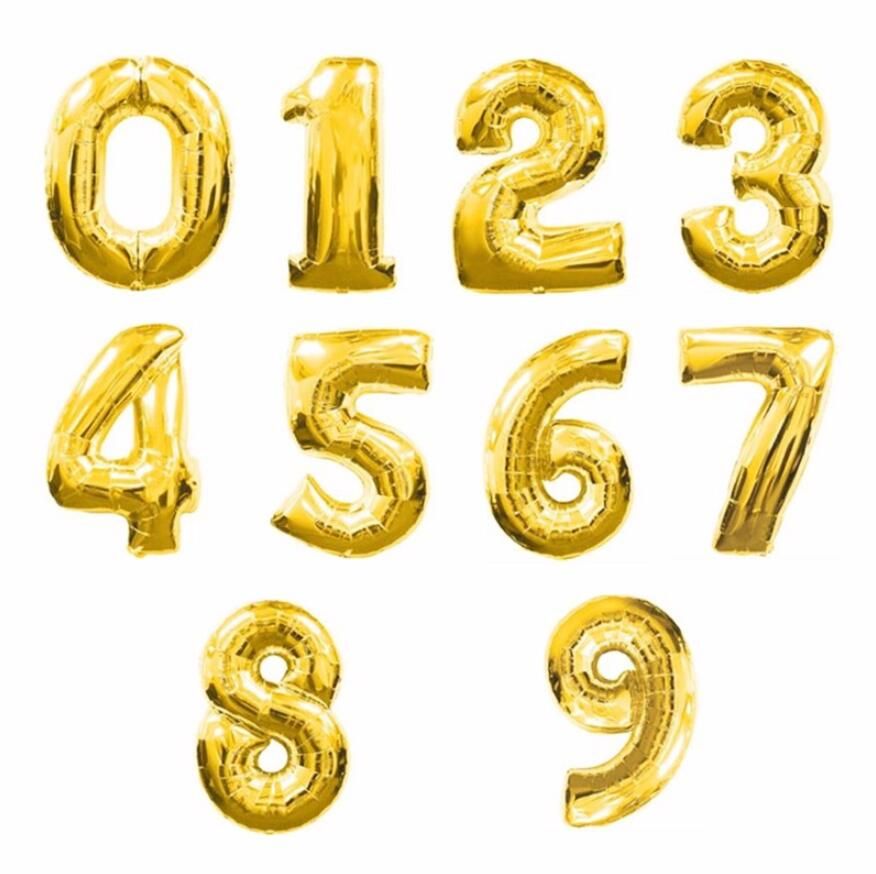 Gold(number 0-9 )Mixed