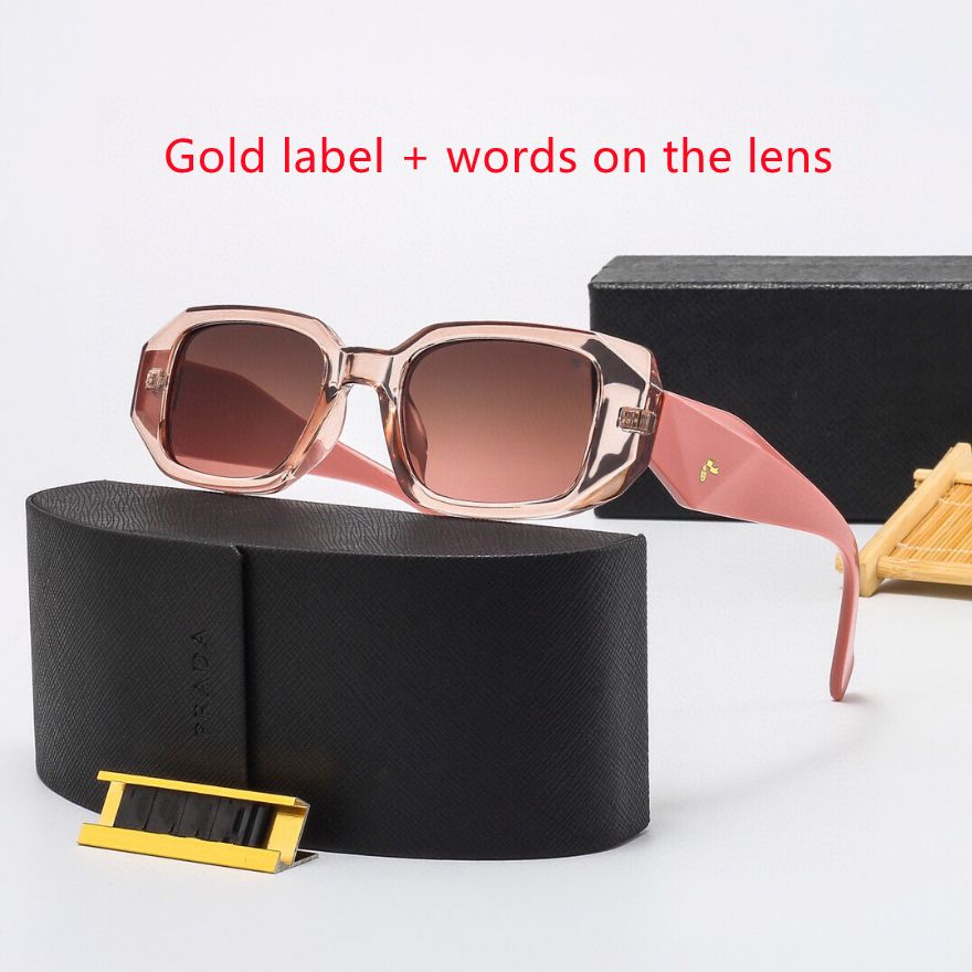 2-Gold Label-Transparent Frame Pink