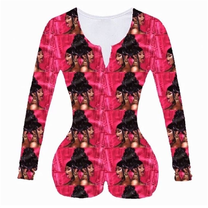 WAP Onesie Women Sexy Cardi B Long 