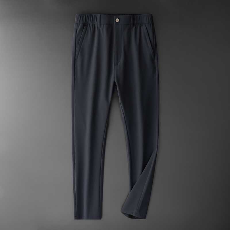 Darkblue Pants Men