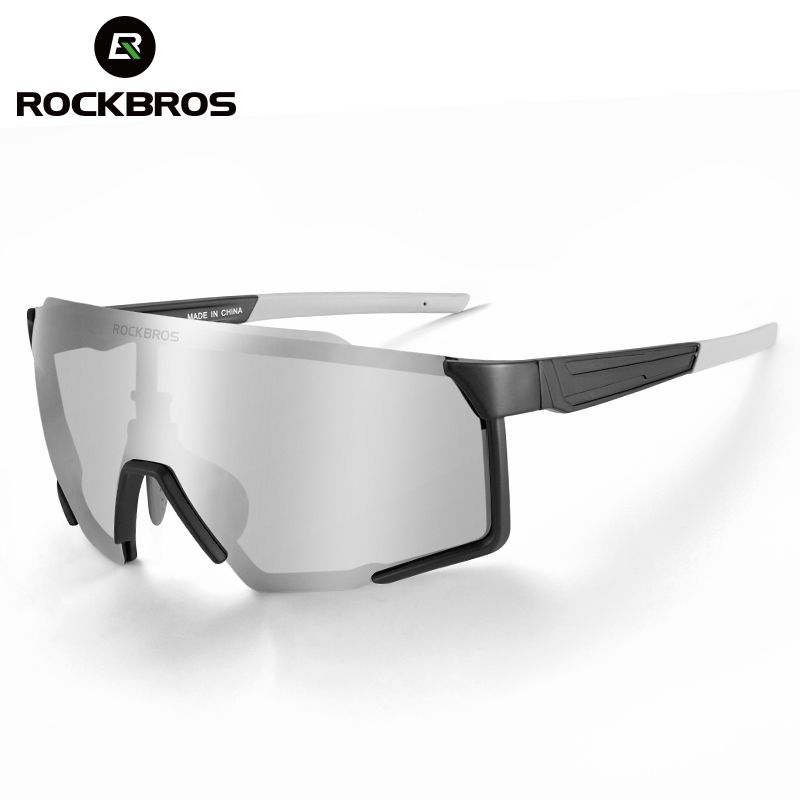 ROCKBROS Cycling Glasses Polarized Photochromic Cycling Sunglasses